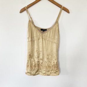 Day Birger et Mikkelsen Yellow Beaded Silk Cami